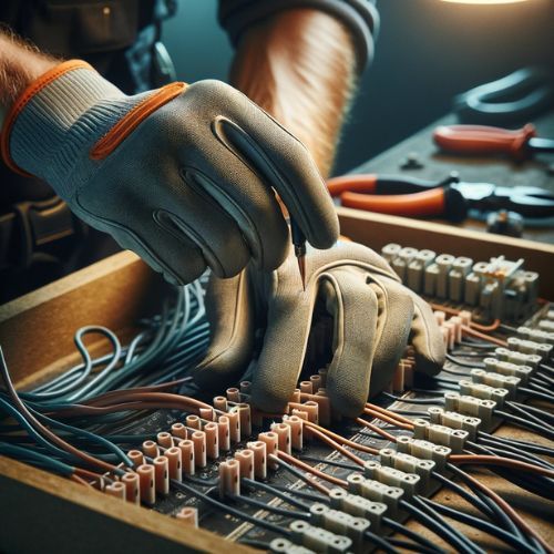 Guantes de trabajo y anticorte